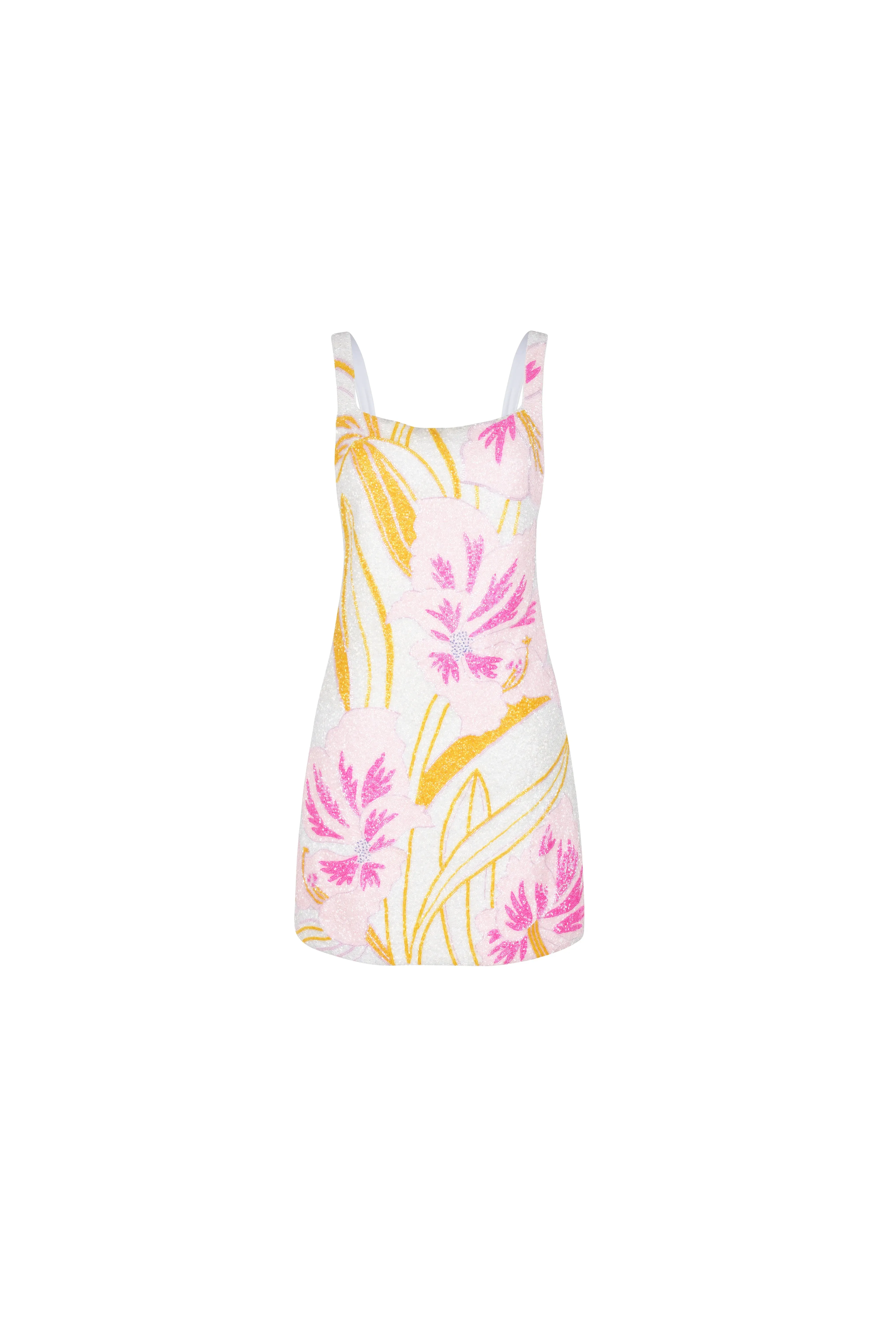 Flora Beaded Mini Dress